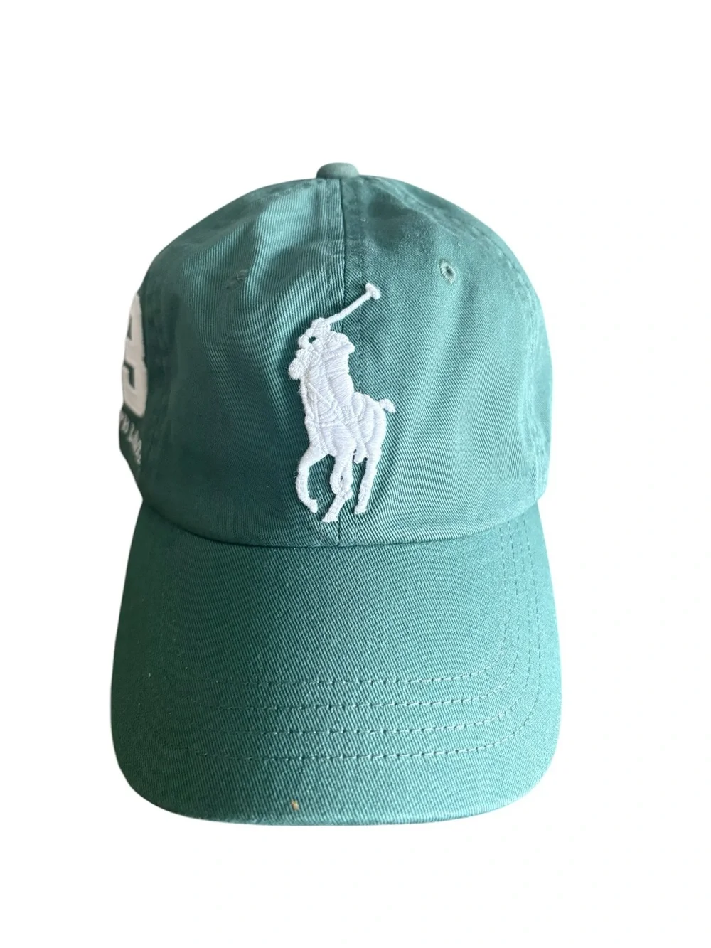 Polo Ralph Lauren Men’s Green 5 Panel Twill Baseball Cap OS